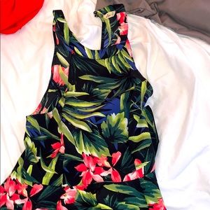 Floral printed dress